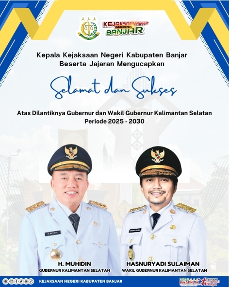 Muhidin – Hasnur Resmi Dilantik,  Berkomitmen Benahi Kualitas Sektor Pendidikan di Kalsel