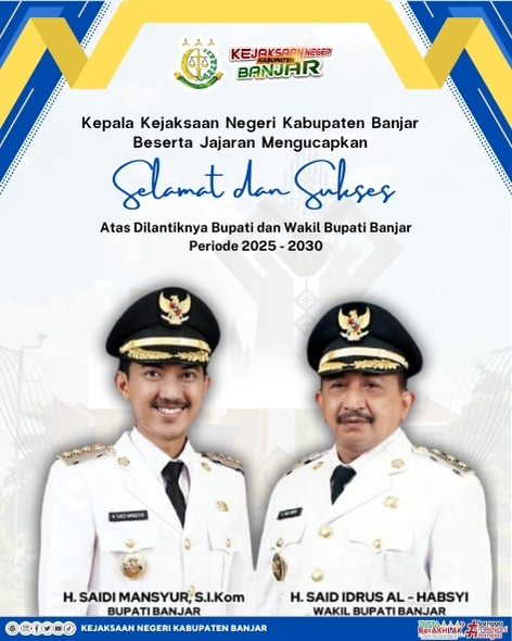 Resmi dilantik! Saidi Mansyur – Said Idrus Siap Ikuti Pembekalan
